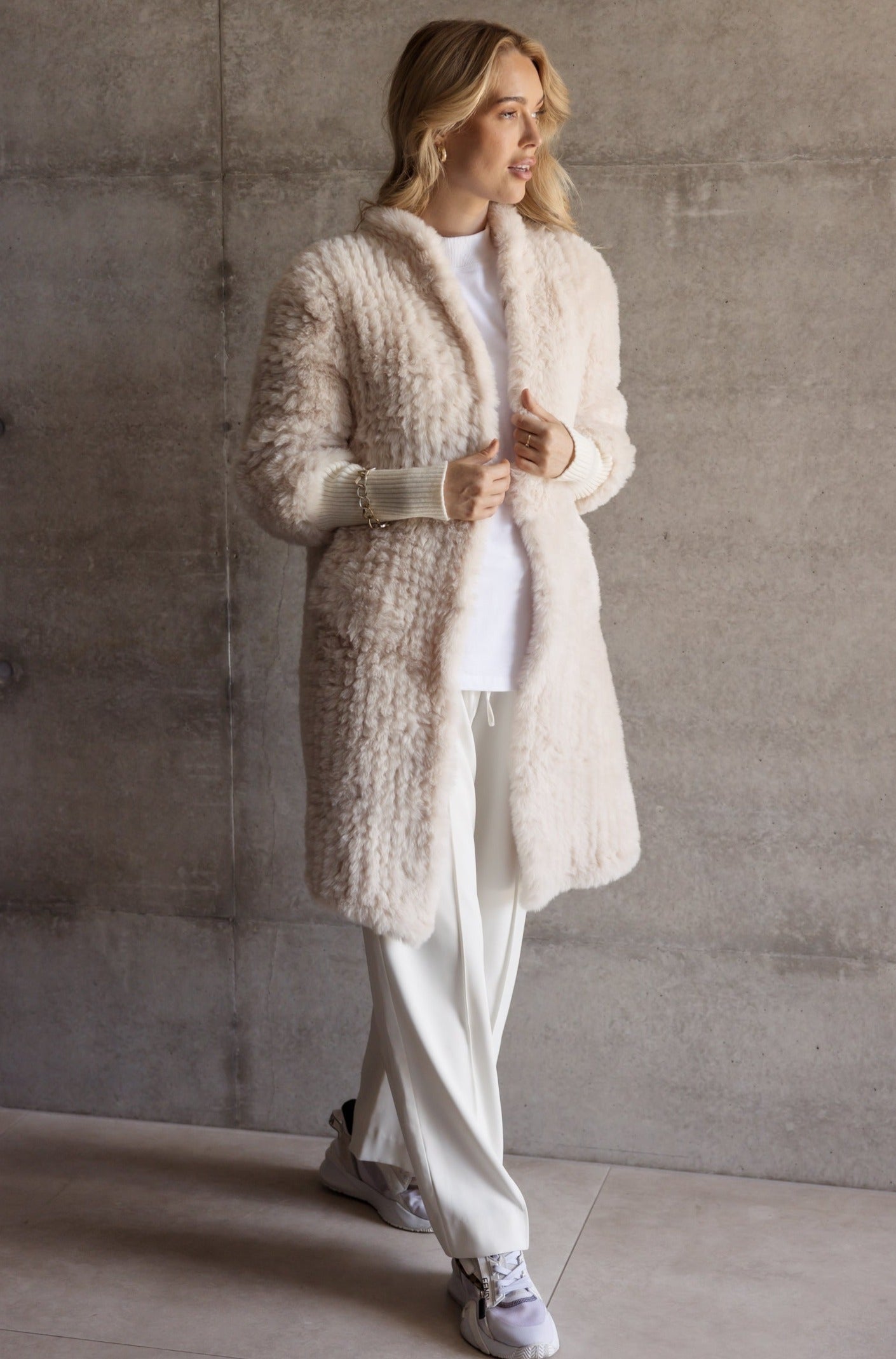SUTTI Faux Jacket Cream