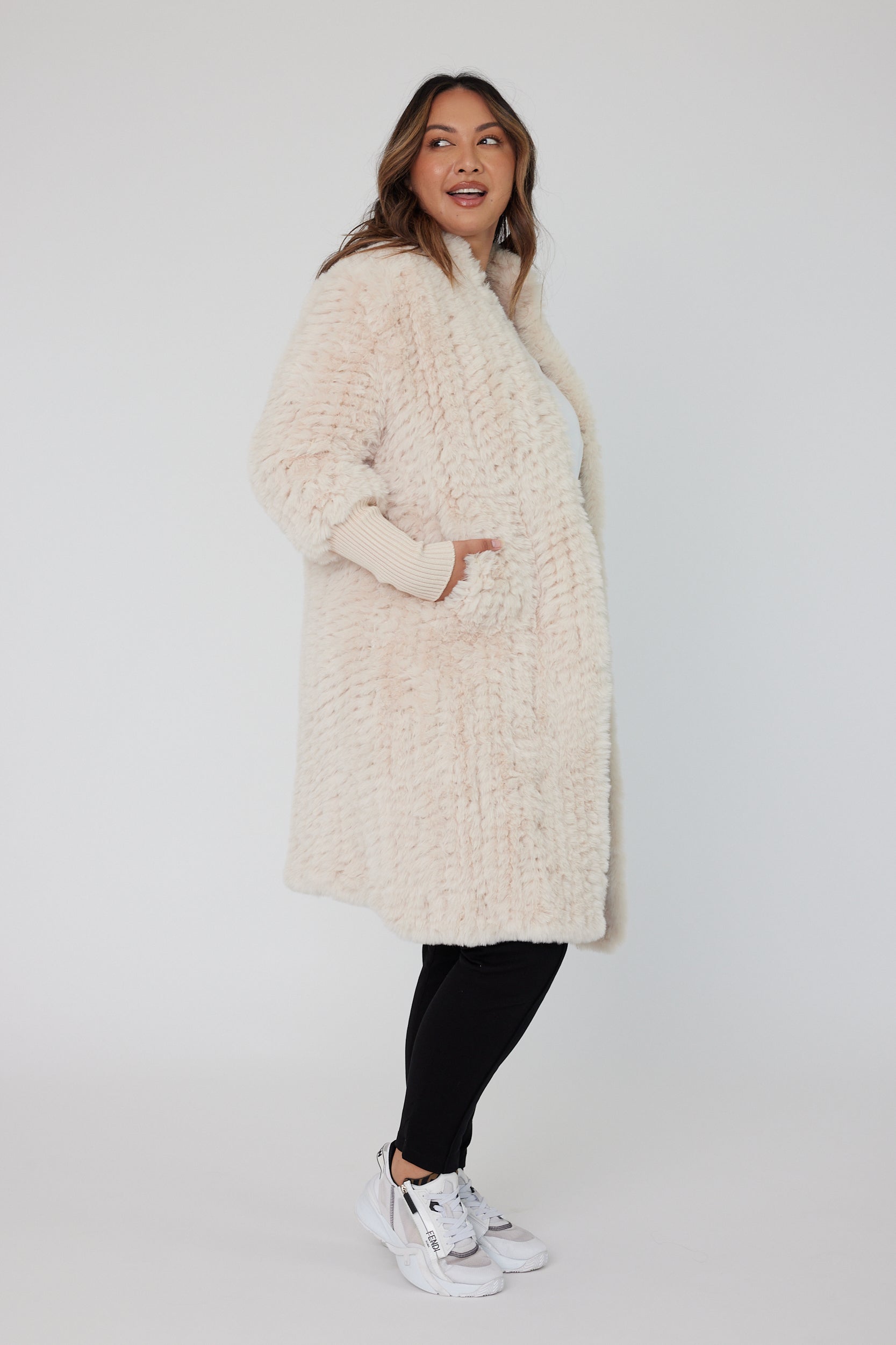 SUTTI Faux Jacket Cream