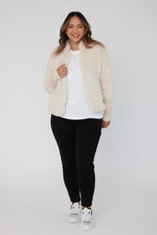 TETTO Faux Jacket Cream