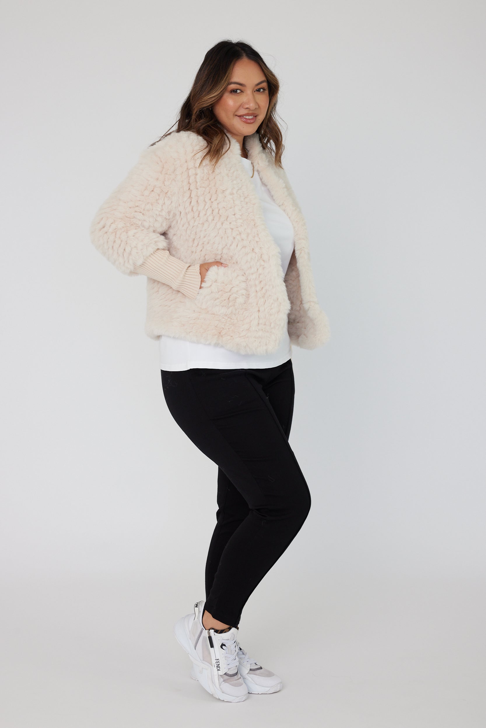 TETTO Faux Jacket Cream