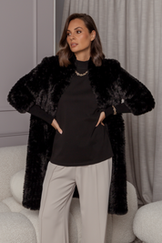 RUBY Long Sleeve Top Black