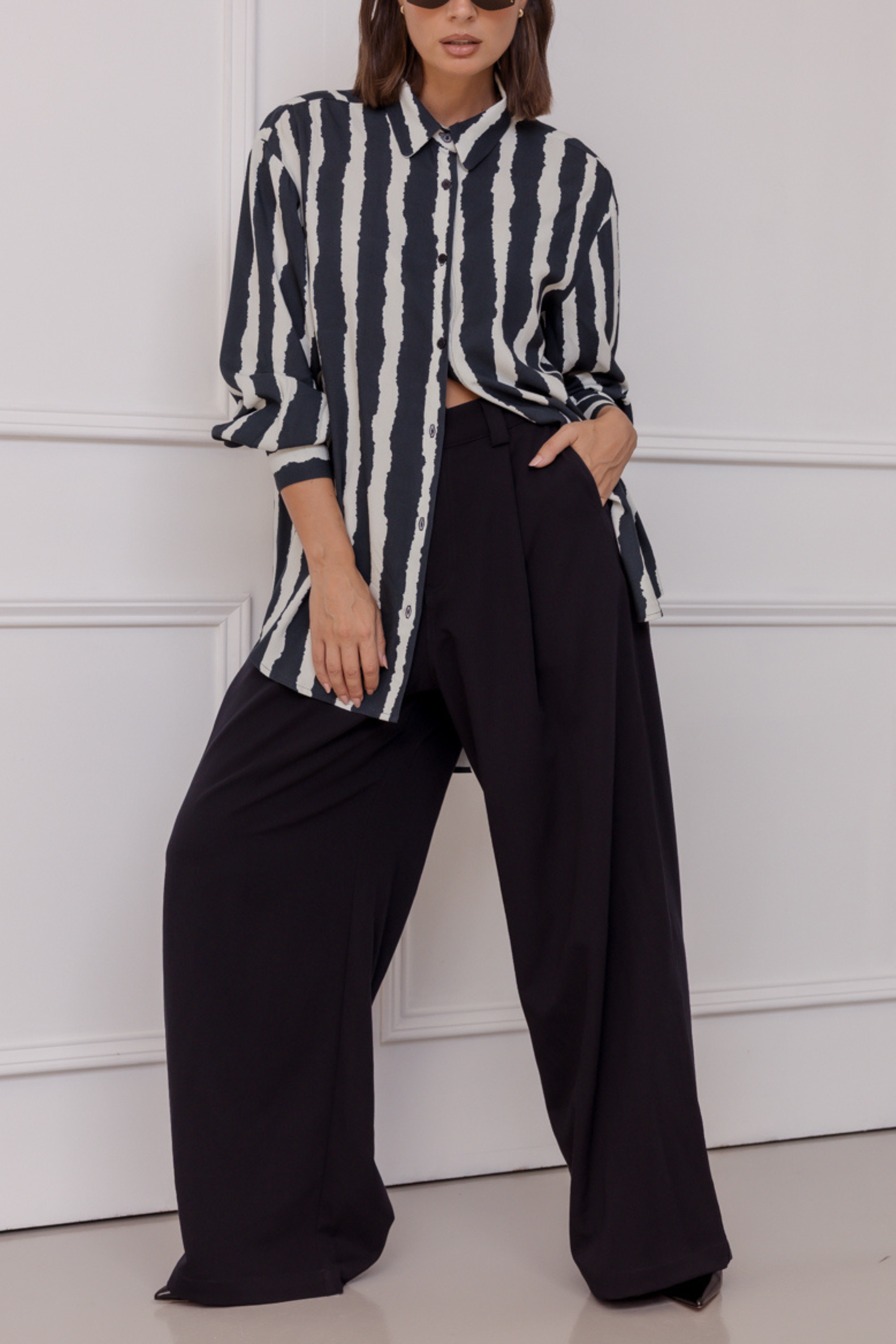 SUKOS Pants Navy