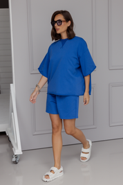 BENNET Top Electric Blue