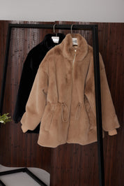 RAFFERTY Faux Jacket Hazelnut