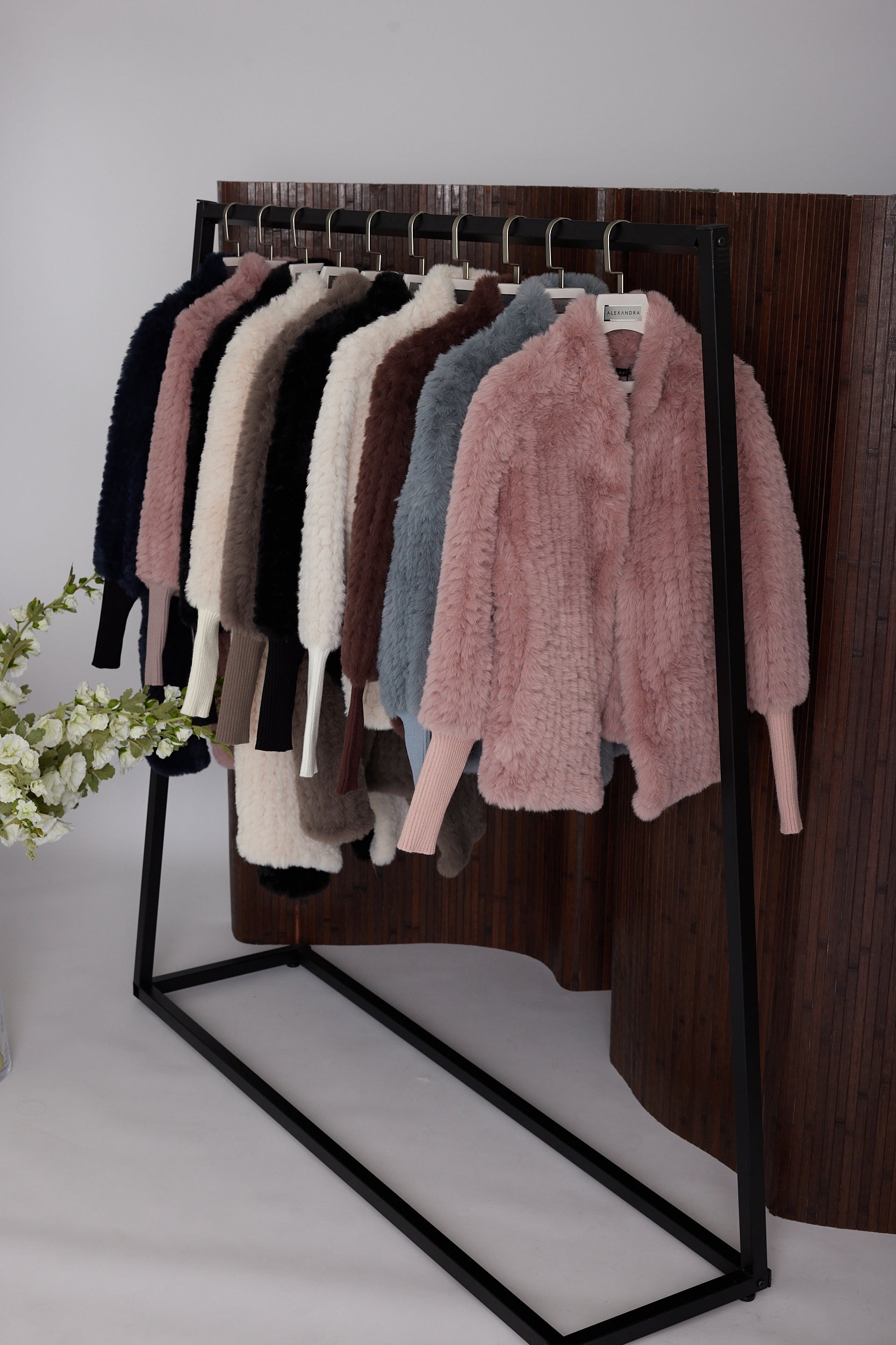 TETTO Faux Jacket Smokey Plum