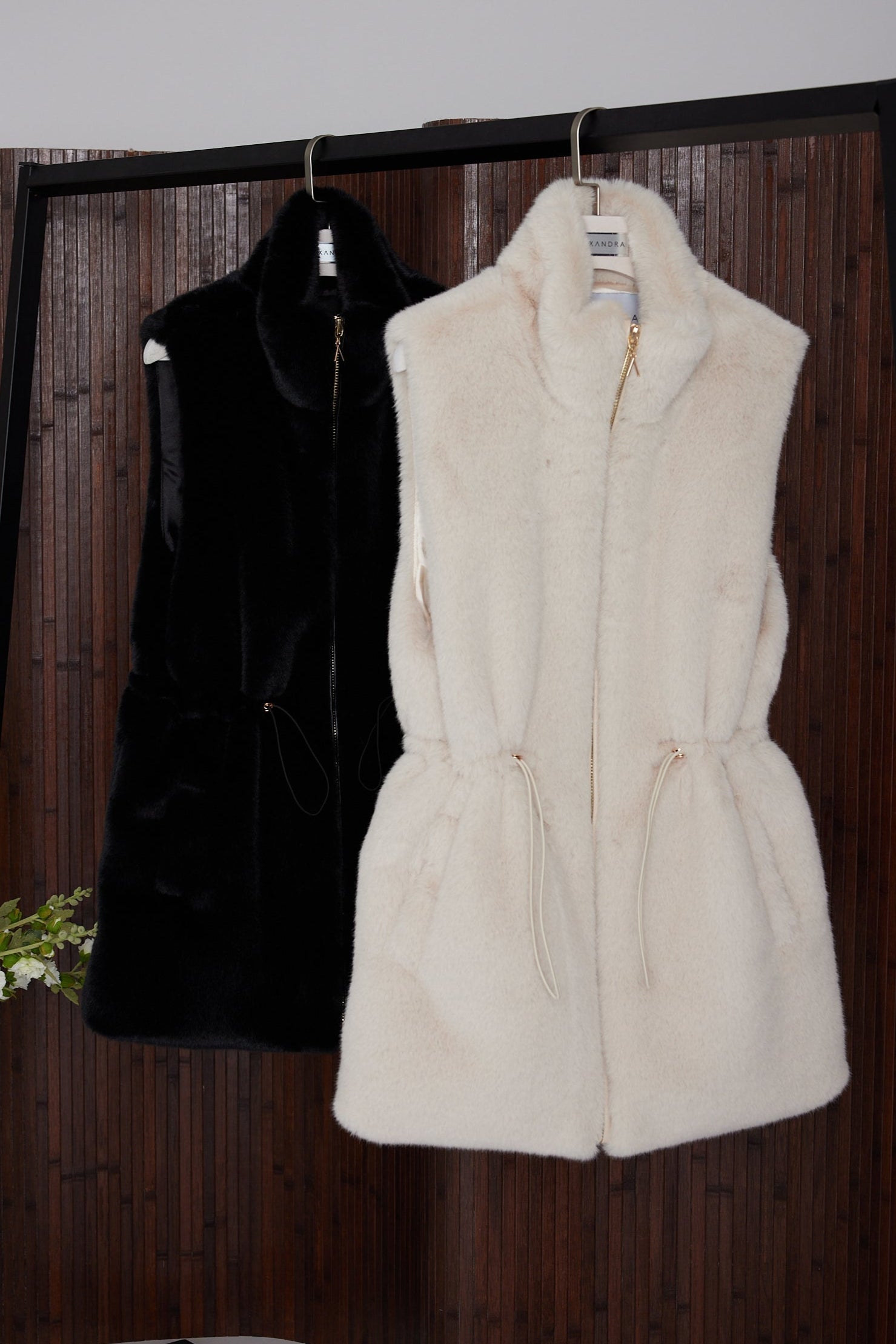 DUKE Faux Vest Black