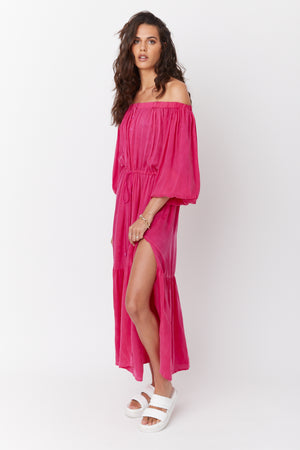 ROXETTE Dress Hot Pink