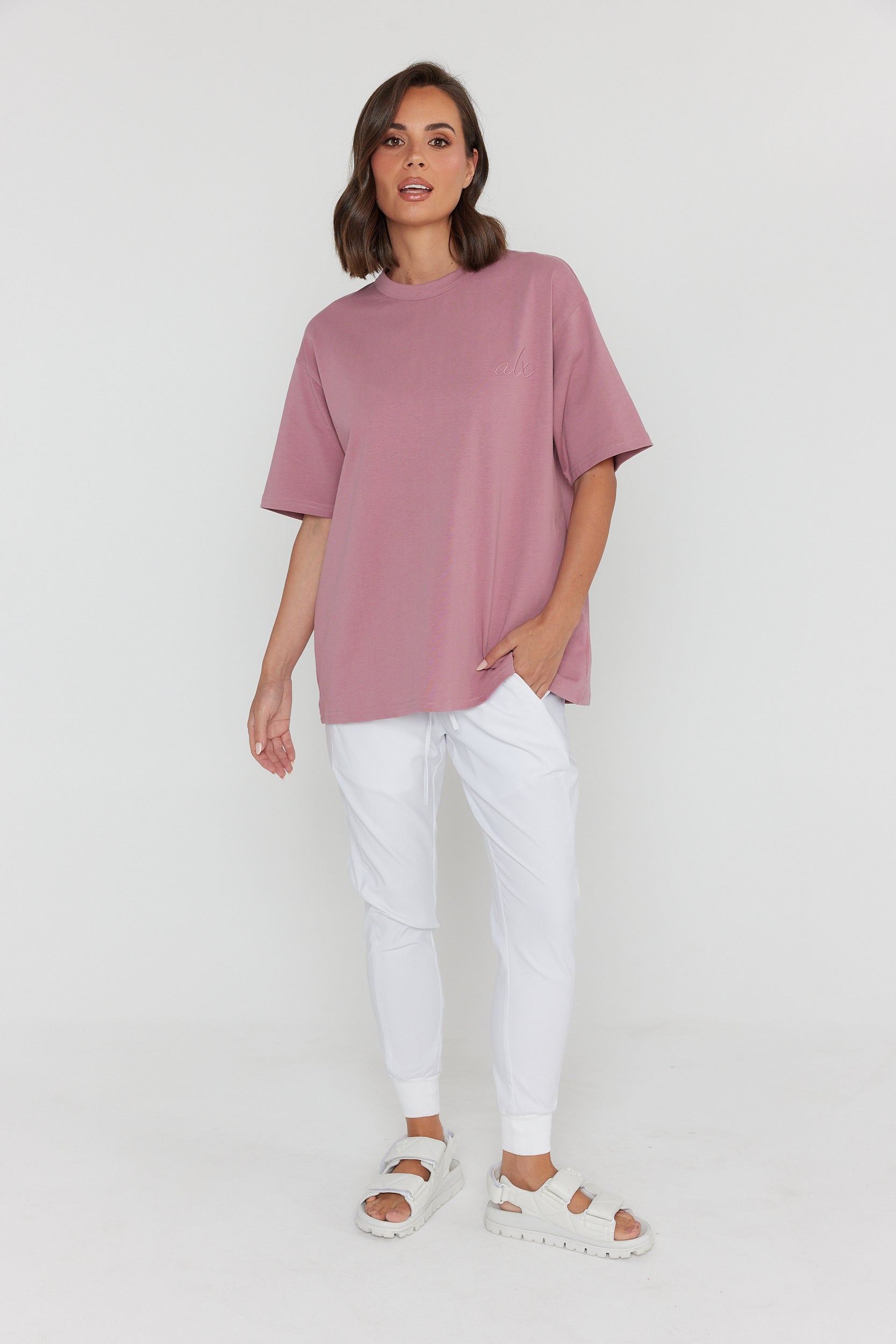 JINKS T-shirt Dusty Pink