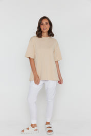 JINKS T-shirt Beige