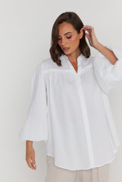 VICTOR Blouse White