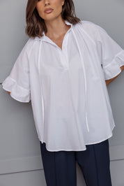 AQUILA Blouse White