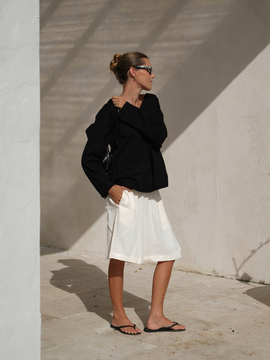 CALIN Shorts Cream