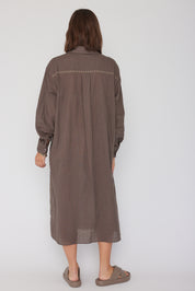 OSKO Dress Chocolate