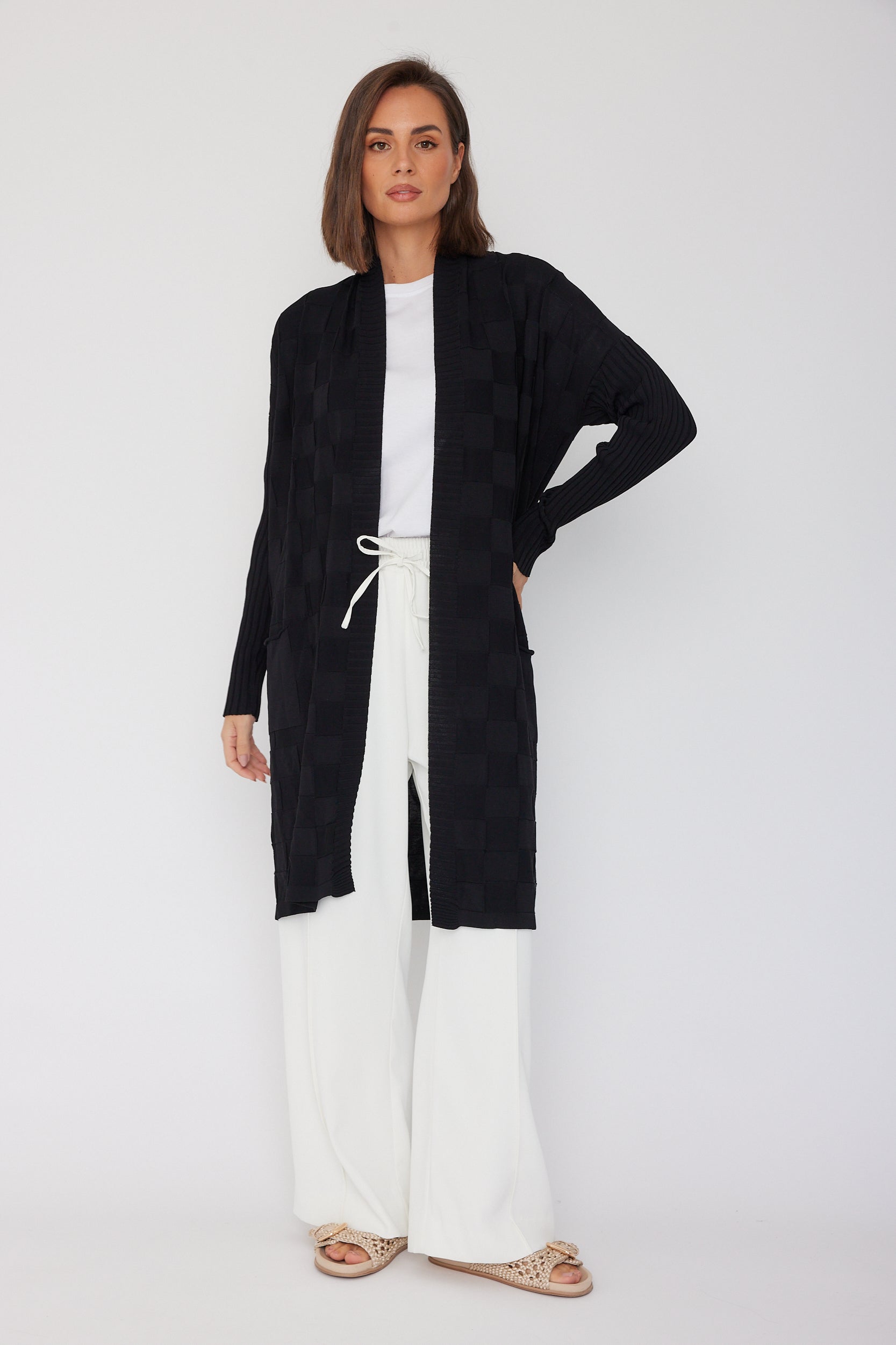 ELIZUS Cardigan Black