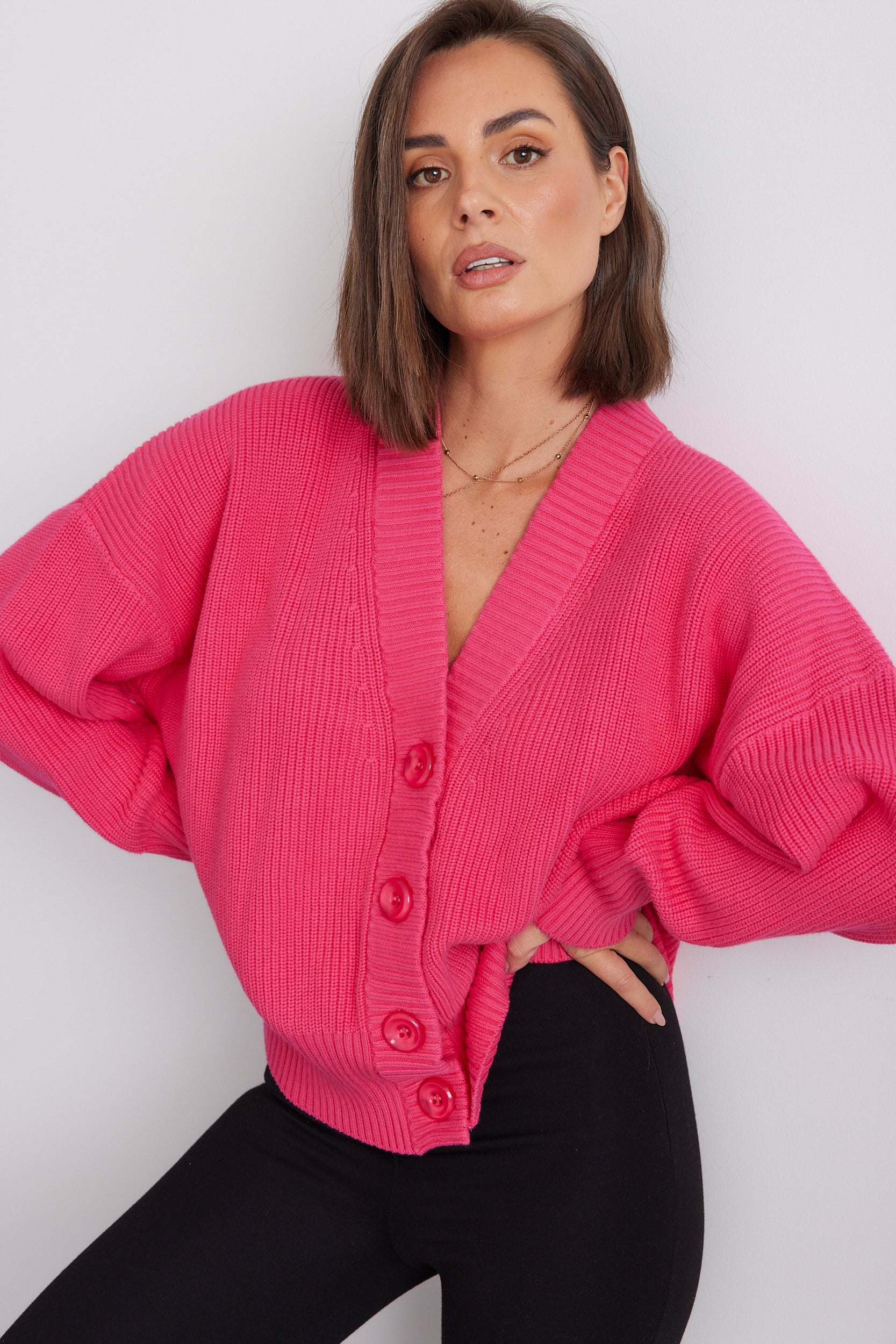 Hot pink cardigan australia hotsell