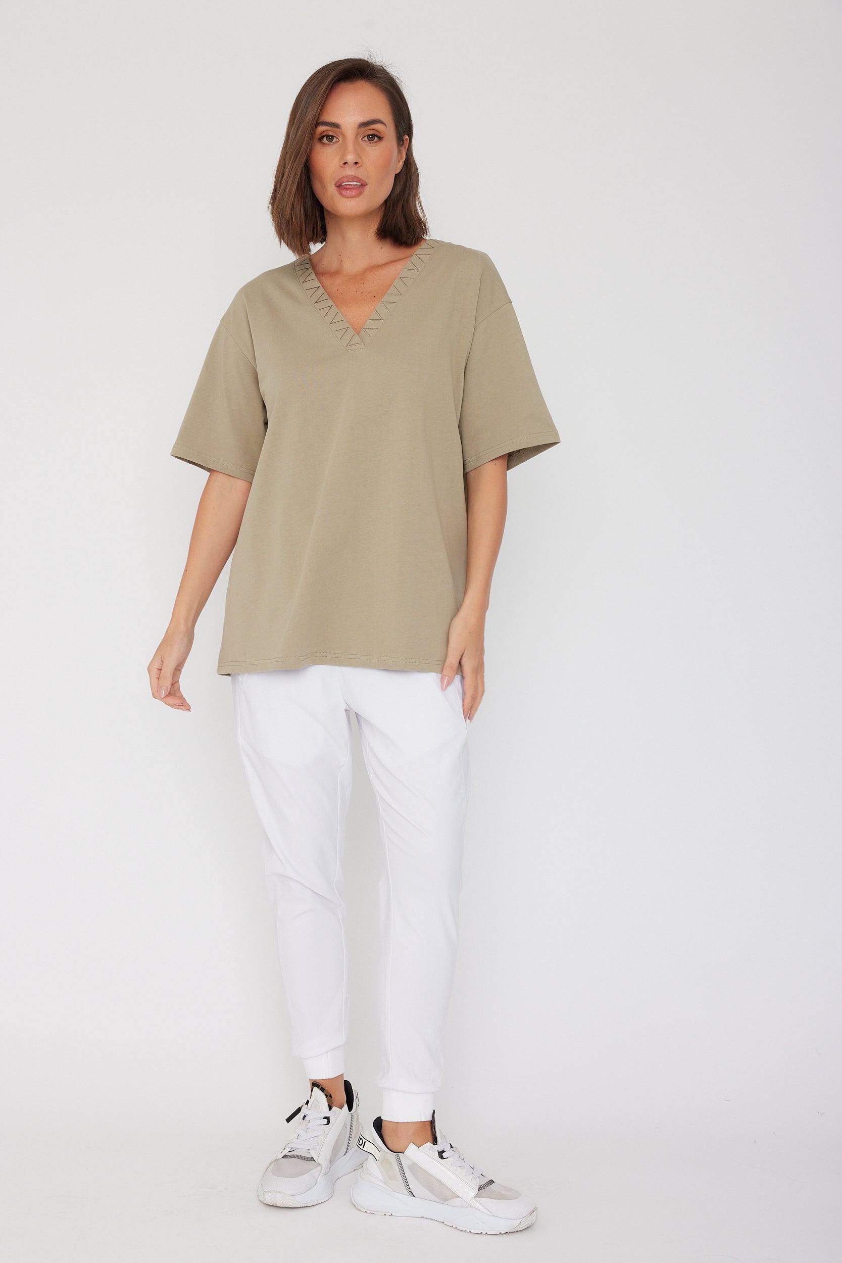 SQUIDY T-Shirt Taupe