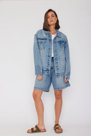 SUTTON Jacket Blue Denim