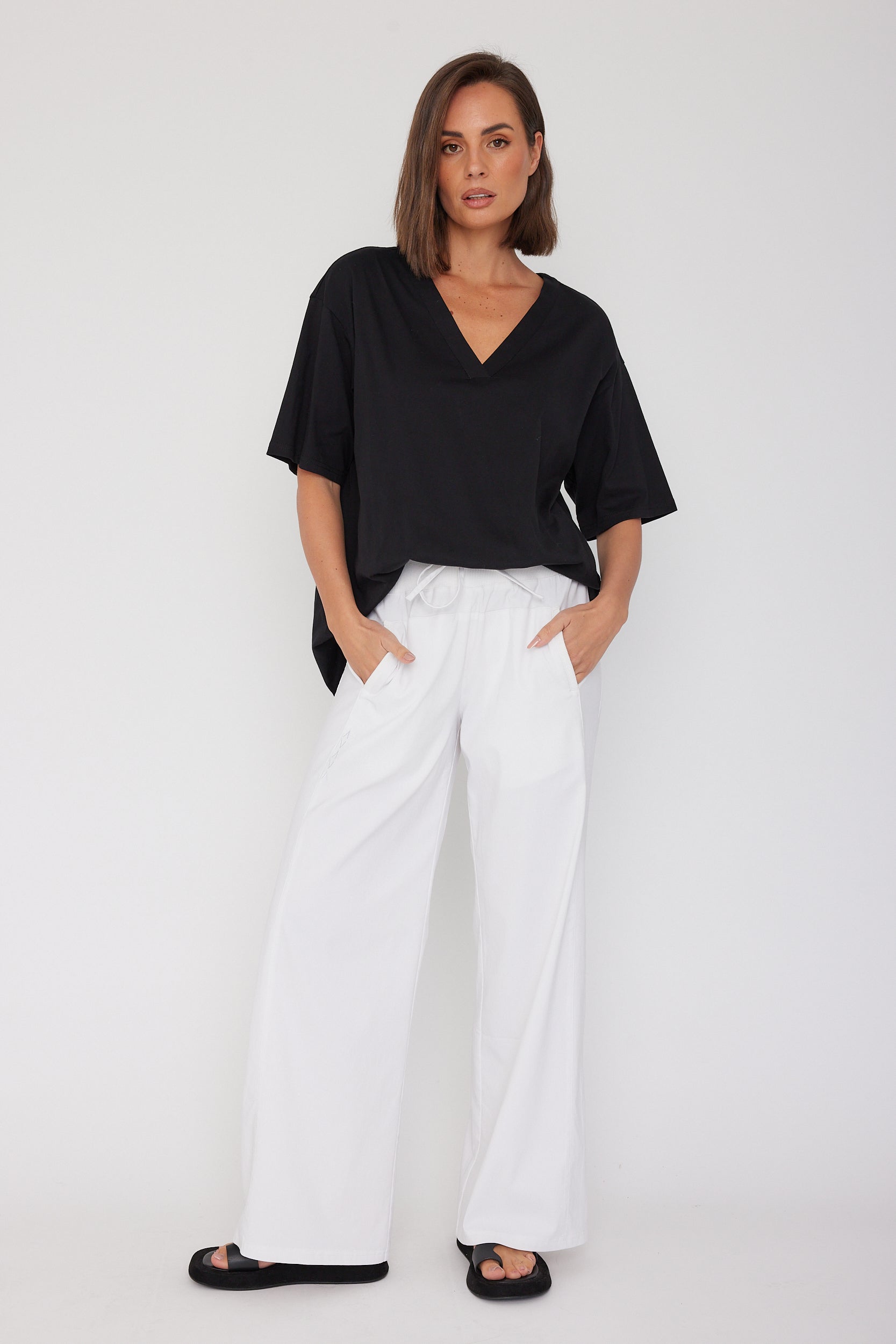 ARDEN Pants White (Petite)