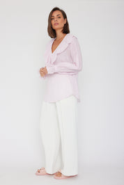 BILLY Blouse Pink Stripe