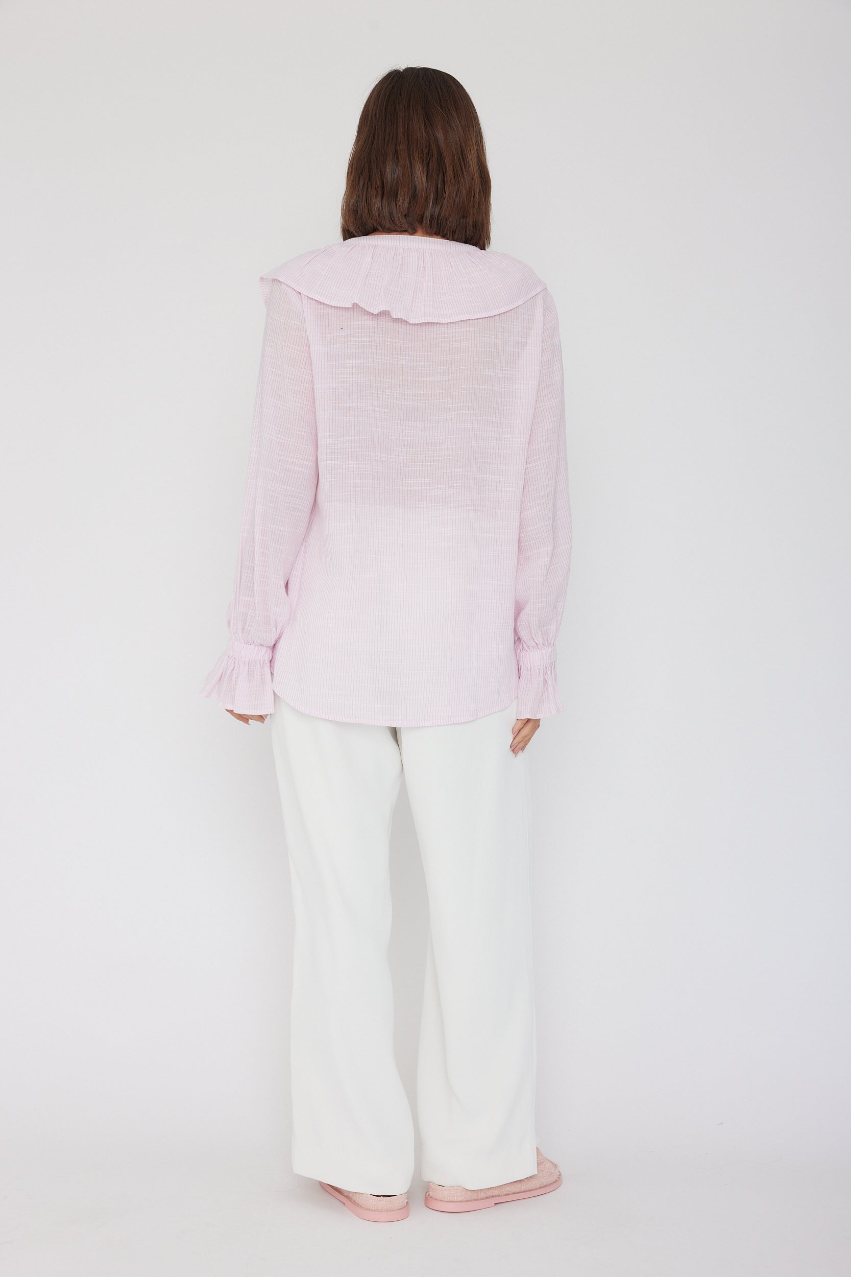 BILLY Blouse Pink Stripe