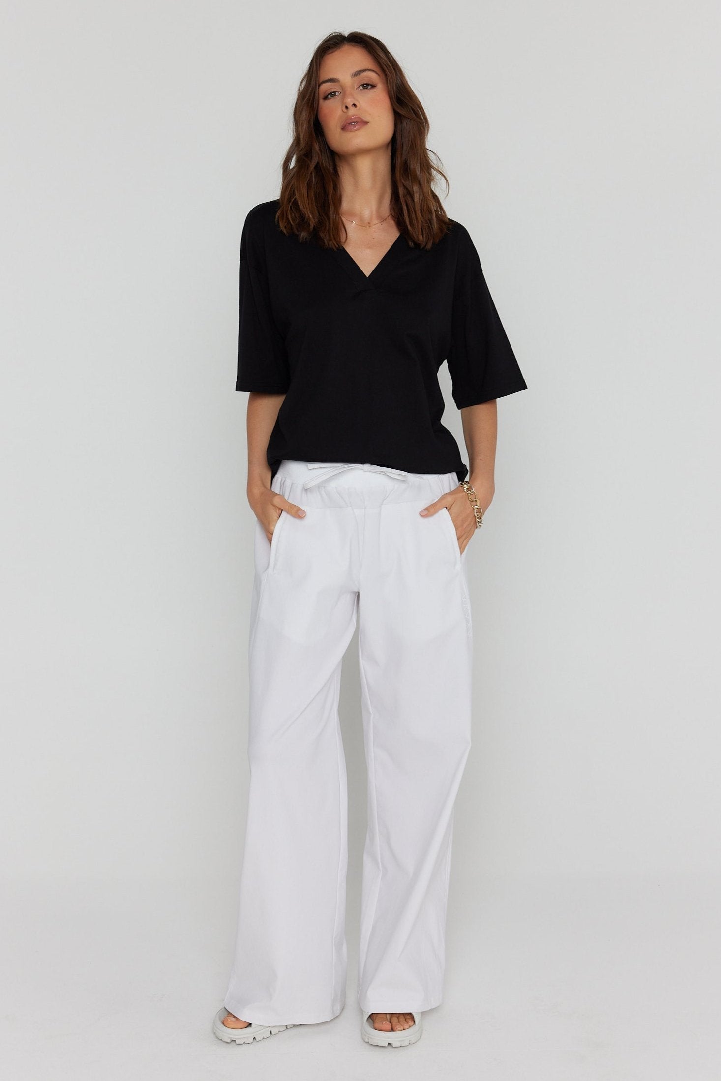 ARDEN Pants White