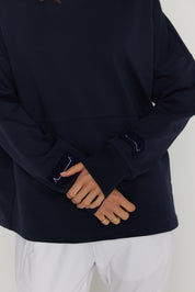 BOUNTY Long Sleeve Top Navy