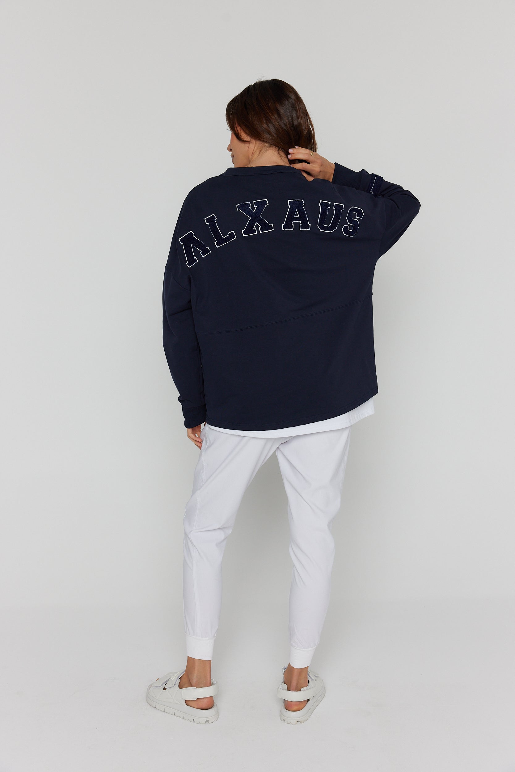 BOUNTY Long Sleeve Top Navy