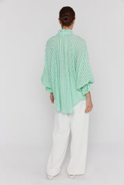 DANILL Blouse Chequer Green