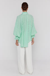 DANILL Blouse Chequer Green