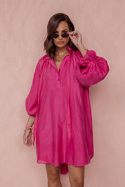 LYCIUM Dress Hot Pink