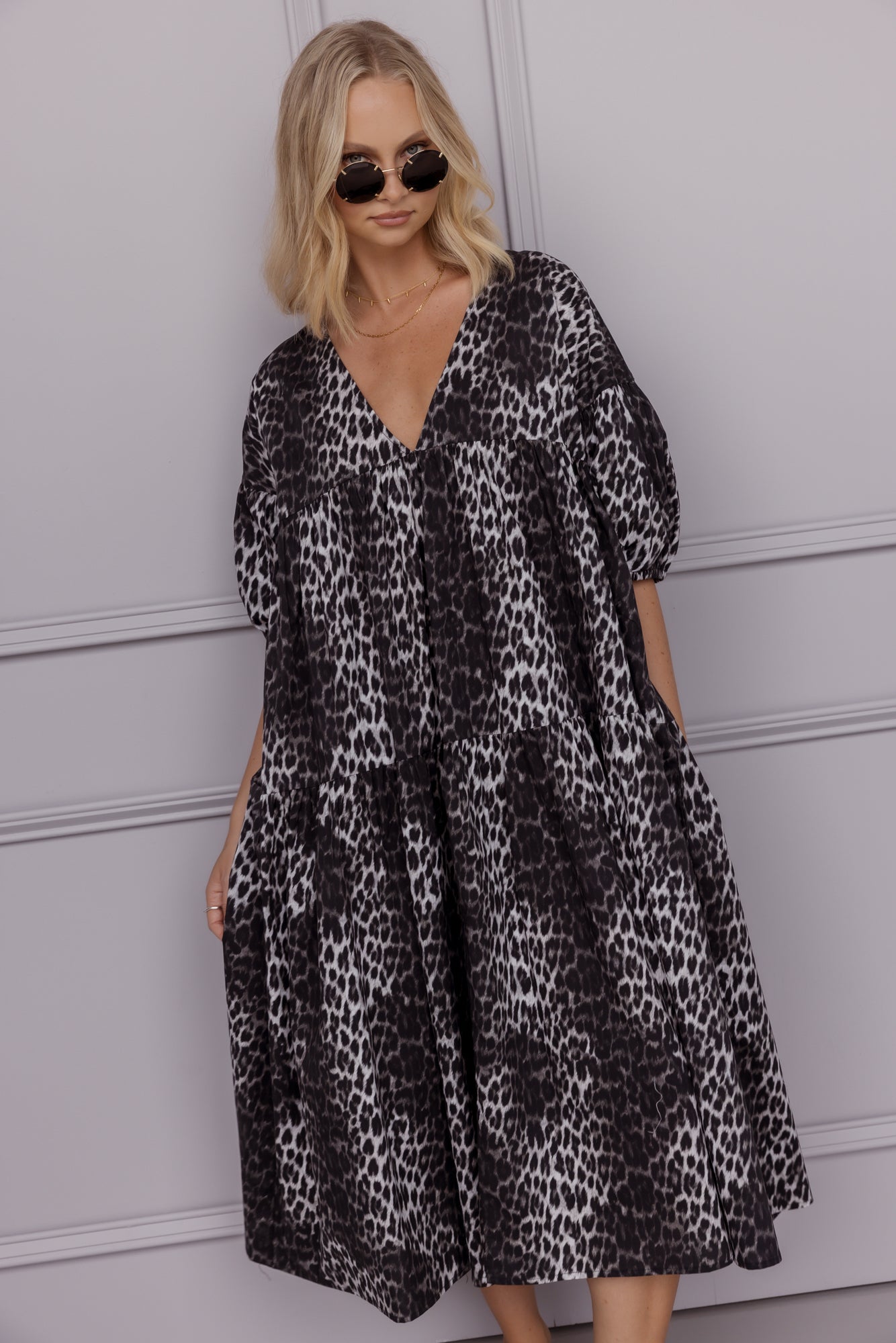 LATISA Dress Leopard