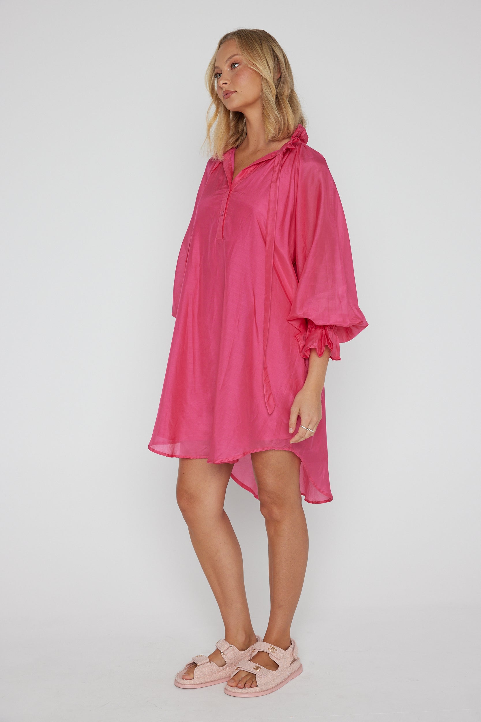 LYCIUM Dress Hot Pink