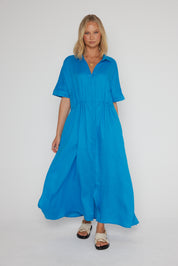 MAKILA Dress Blue