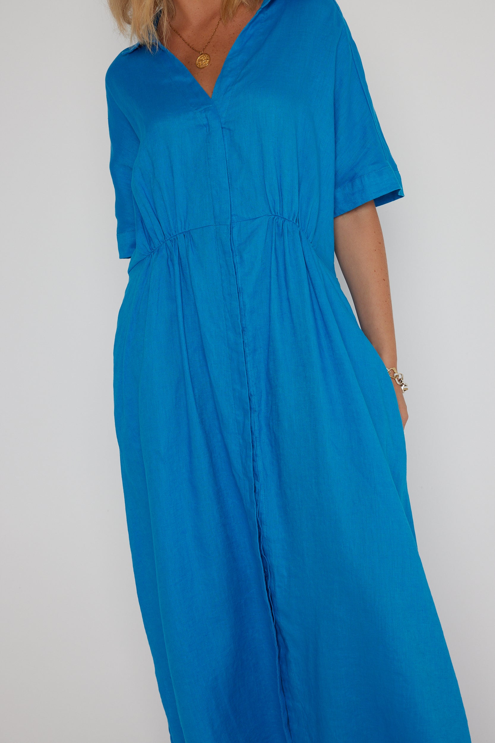 MAKILA Dress Blue