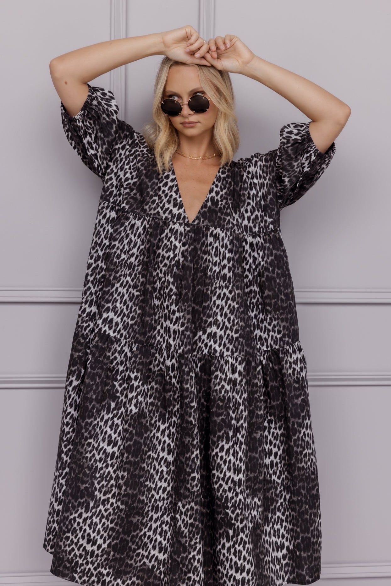 LATISA Dress Leopard