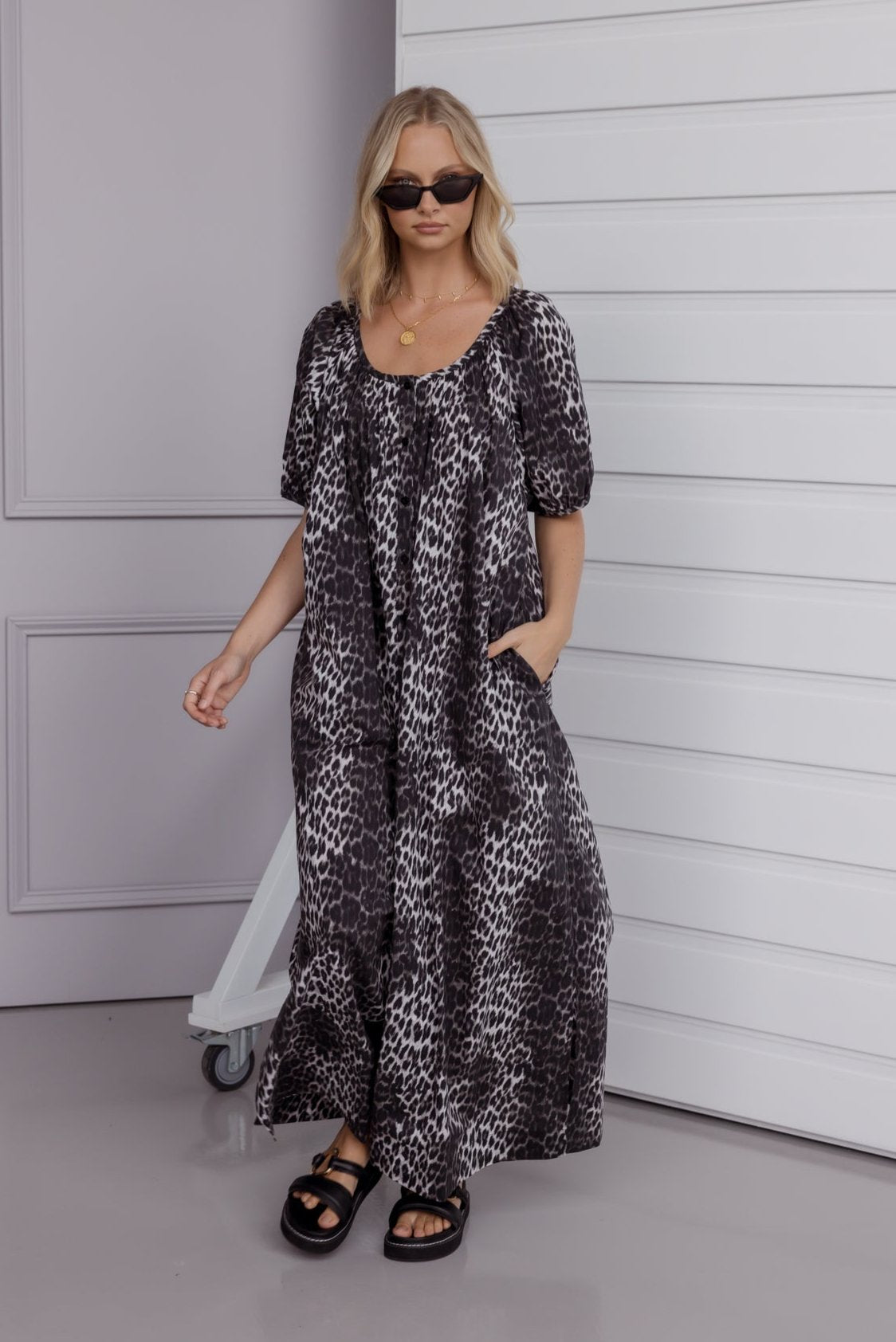 BAYLEE Dress Leopard