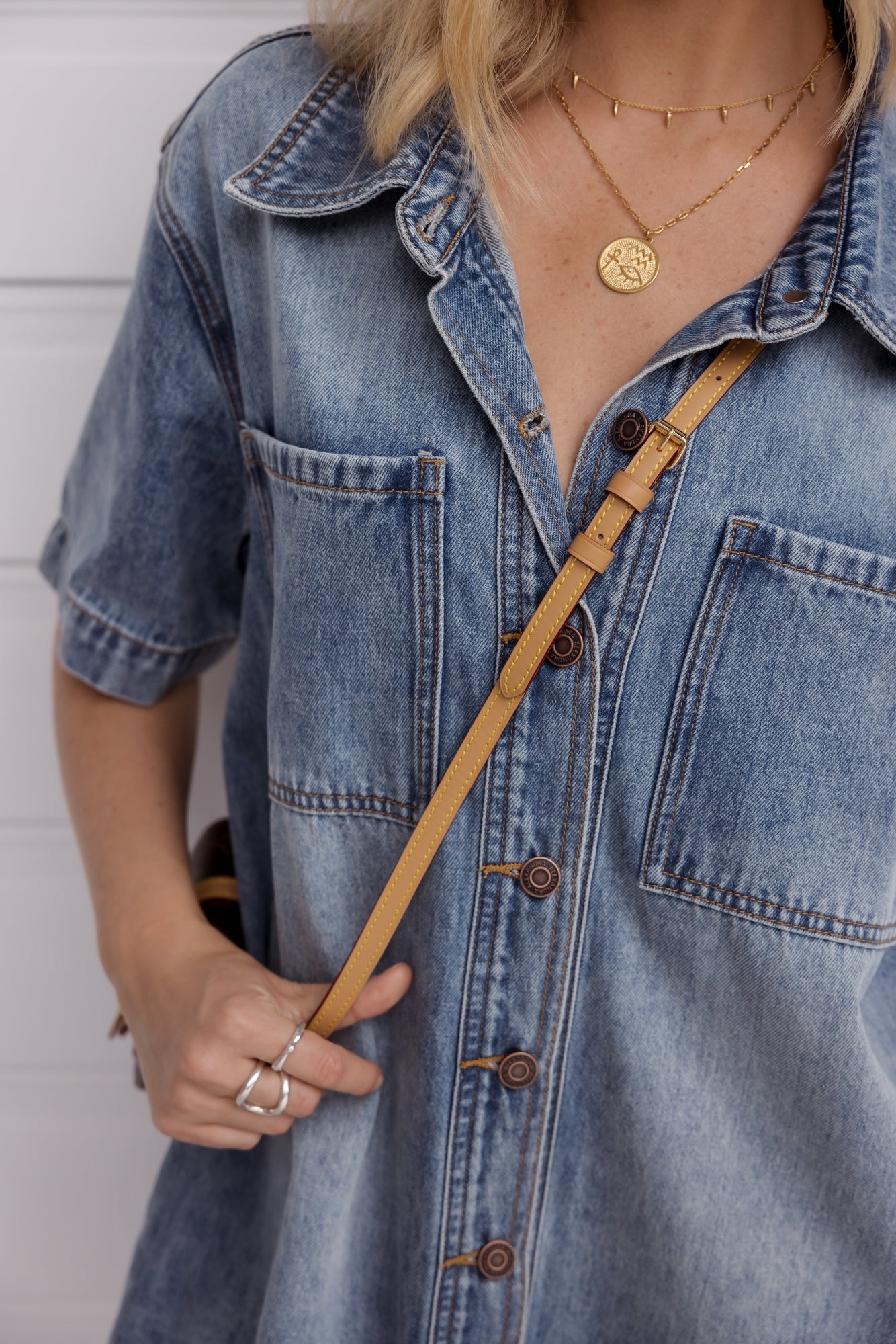 MILANO Dress Blue Denim