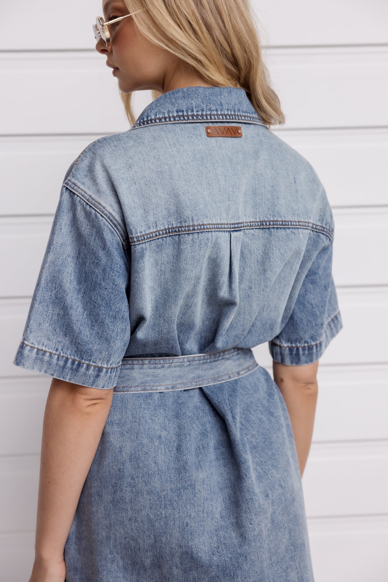 MILANO Dress Blue Denim