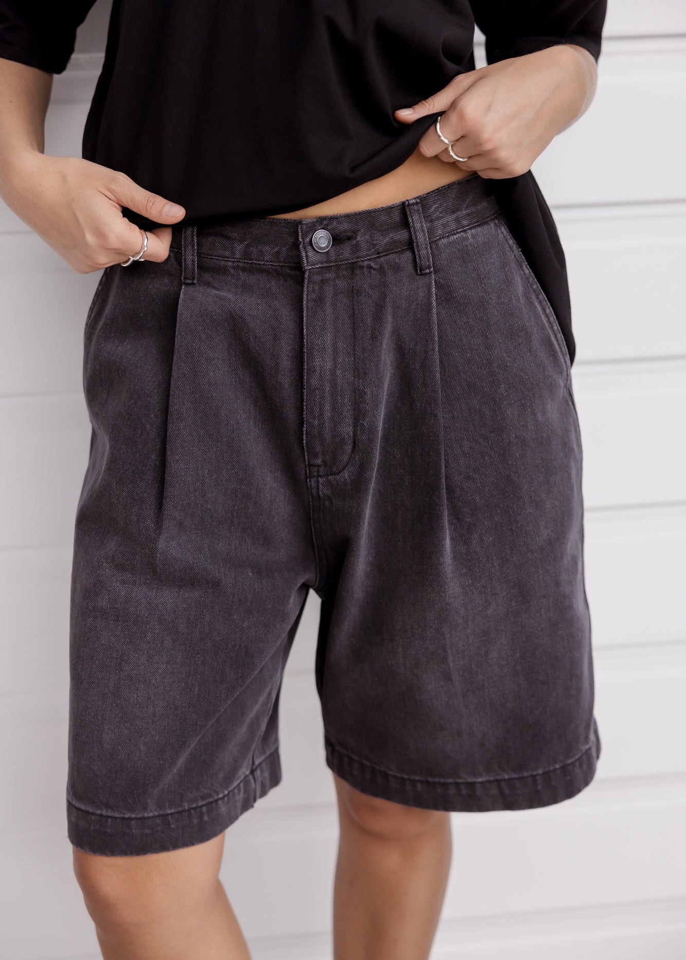 HARVEY Shorts Blue Denim