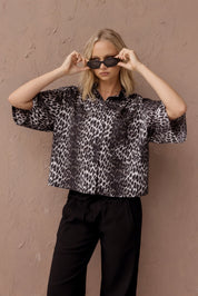 VON Shirt Leopard