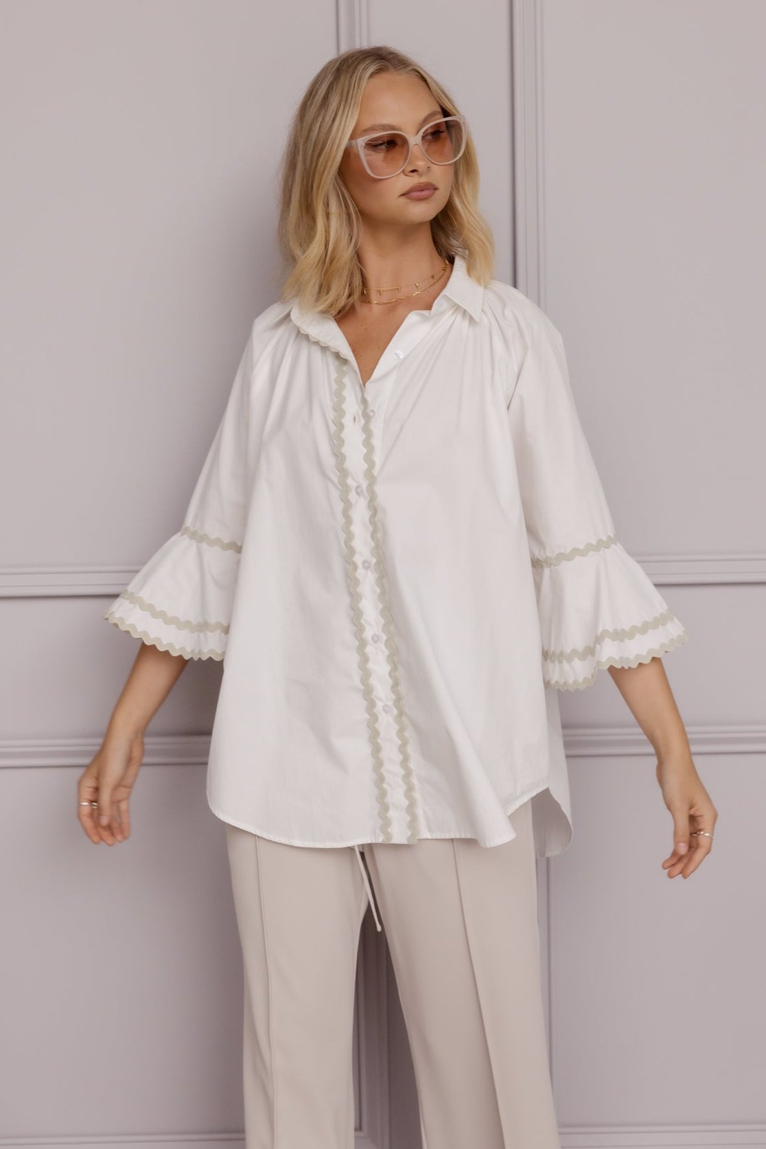 TALULA Blouse White