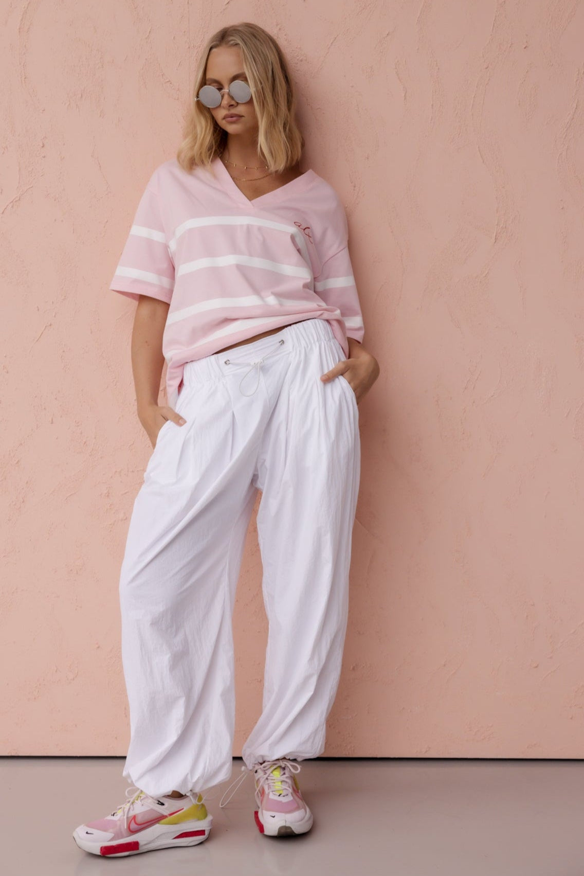 REM Pants White