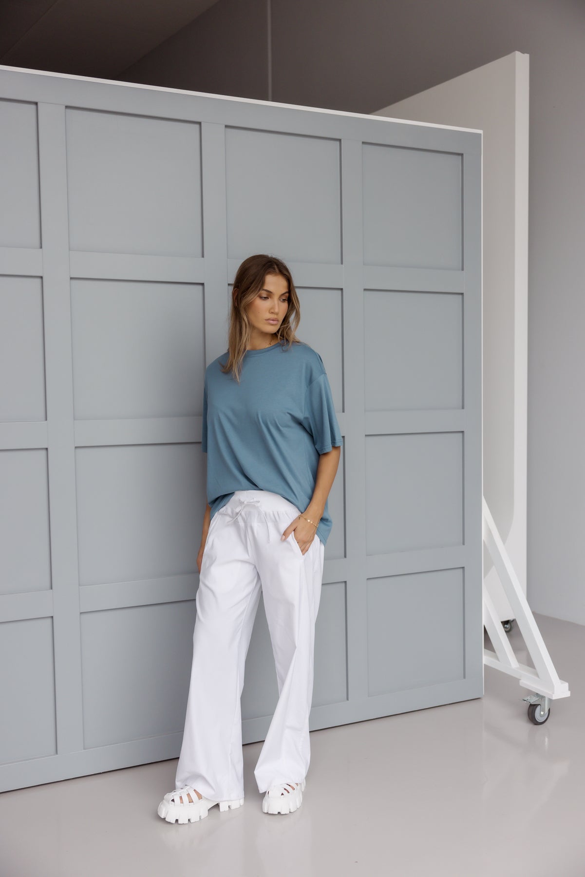 NIX T-Shirt Dusty Blue