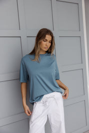 NIX T-Shirt Dusty Blue