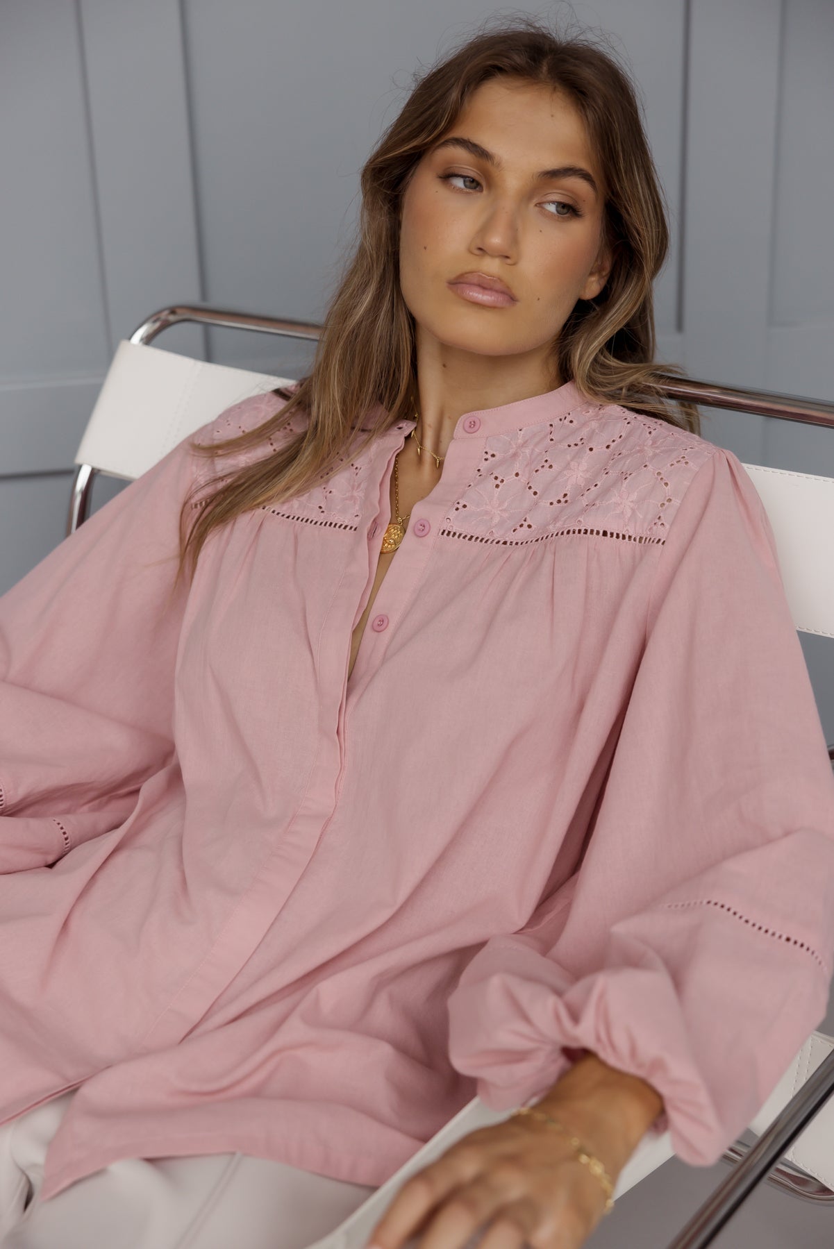 PAZ Blouse Dusty Pink