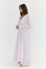 MADERO Dress Pink Stripe