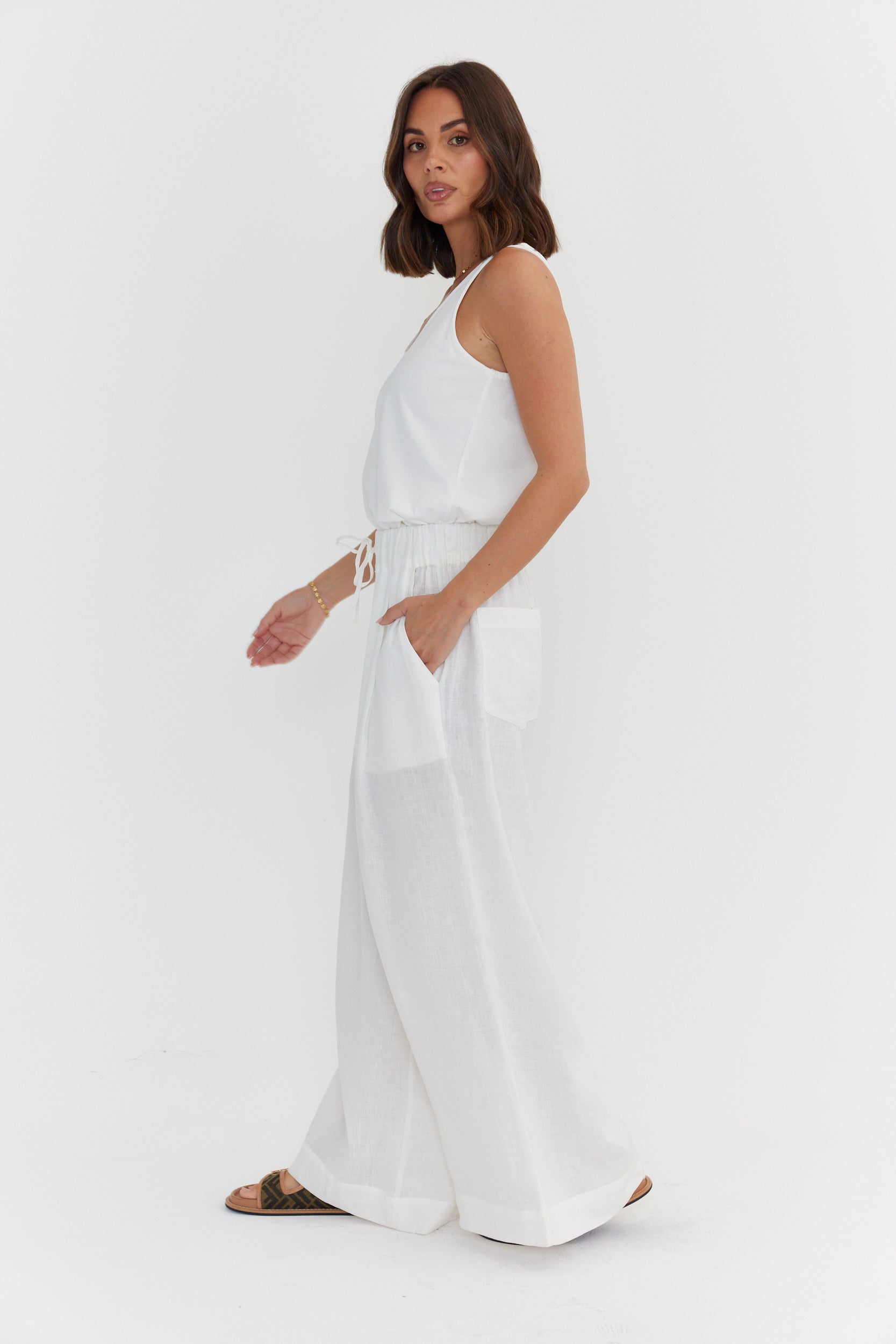 TERI Pants White