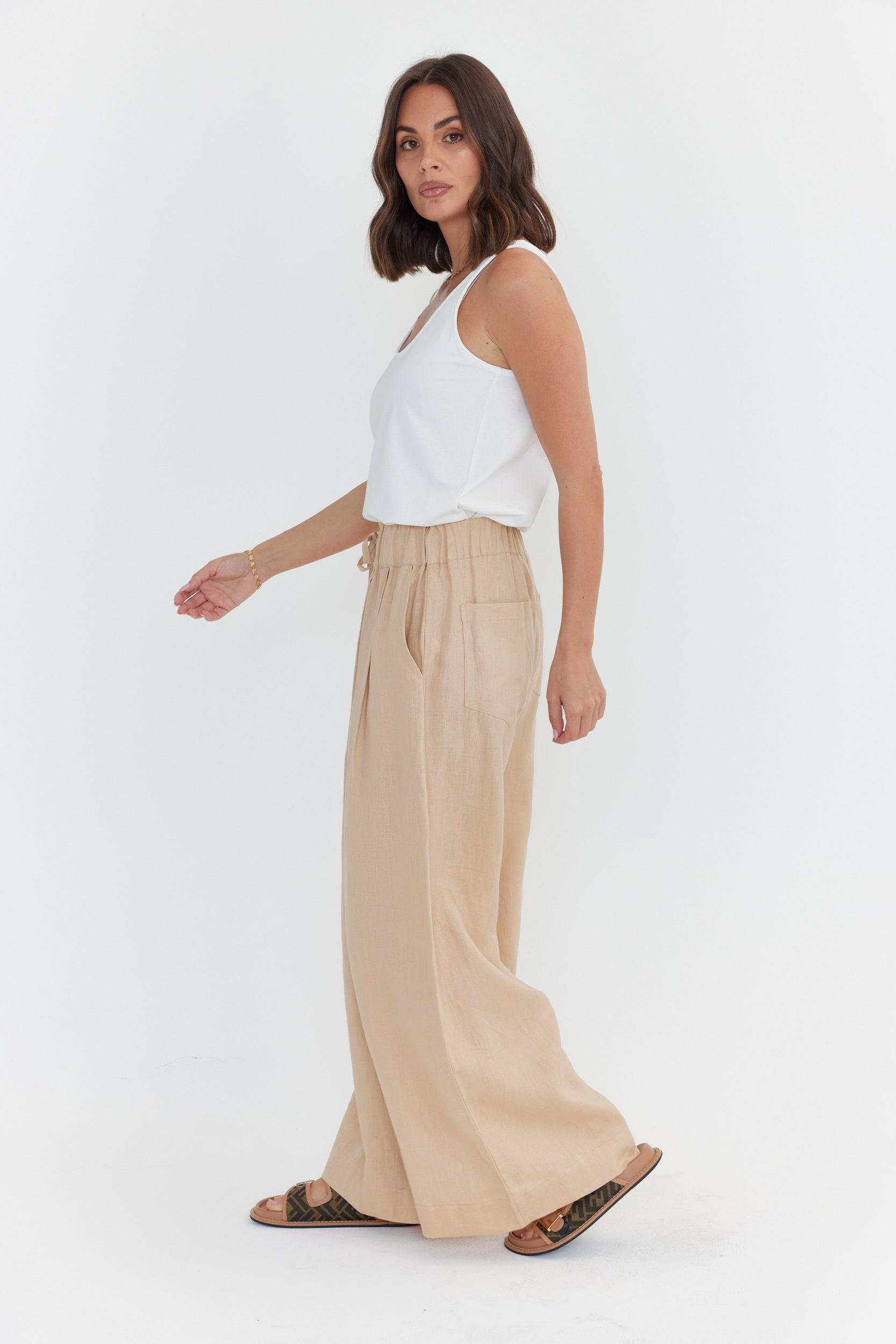 TERI Pants Beige