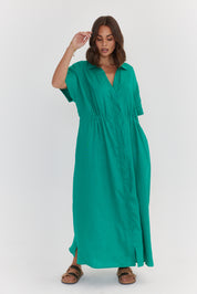 MAKILA Dress Emerald