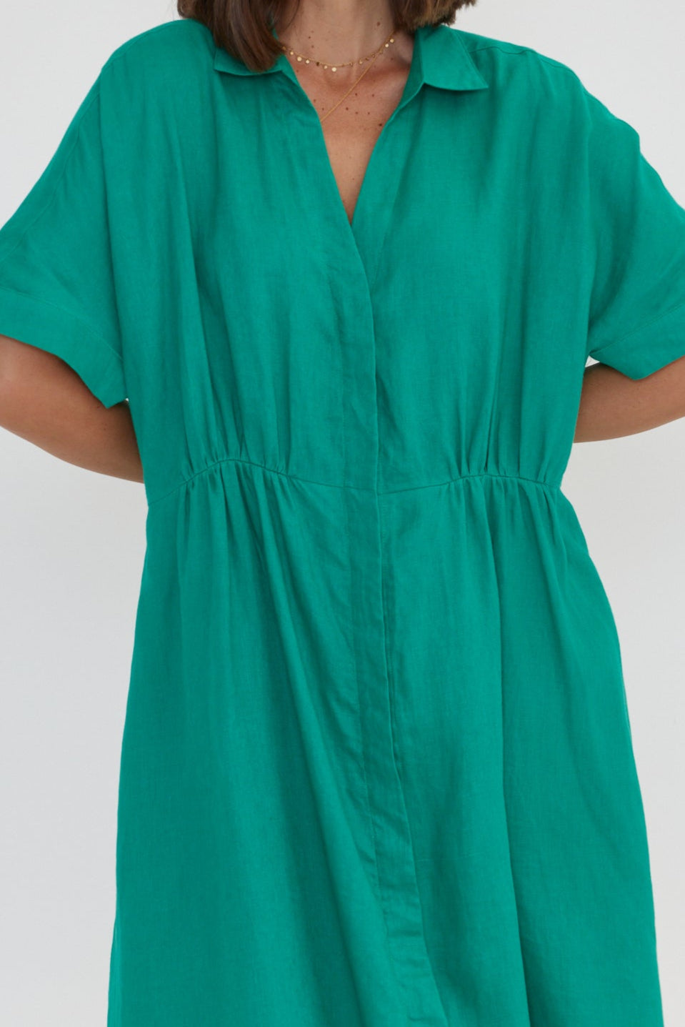 MAKILA Dress Emerald